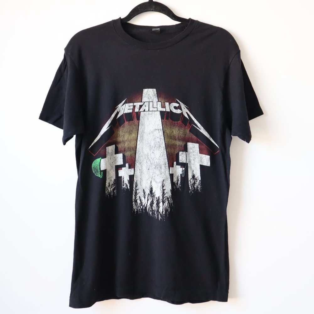 Metallica Master of Puppets Black T Shirt